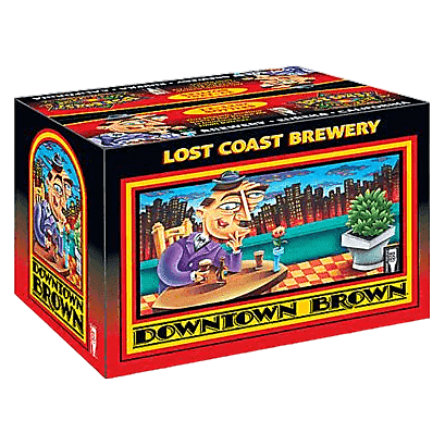 Lost Coast Brewing Downtown Brown Ale 12pk 12oz Btl