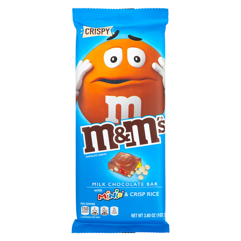 M&M's Crispy Milk Chocolate Bar 3.9oz