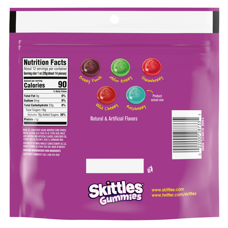 Skittles Wild Berry Gummies 12oz