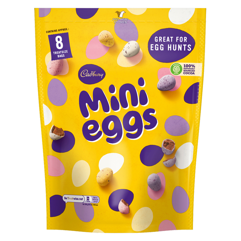 Cadbury Mini Eggs Pouch Bag, 308g