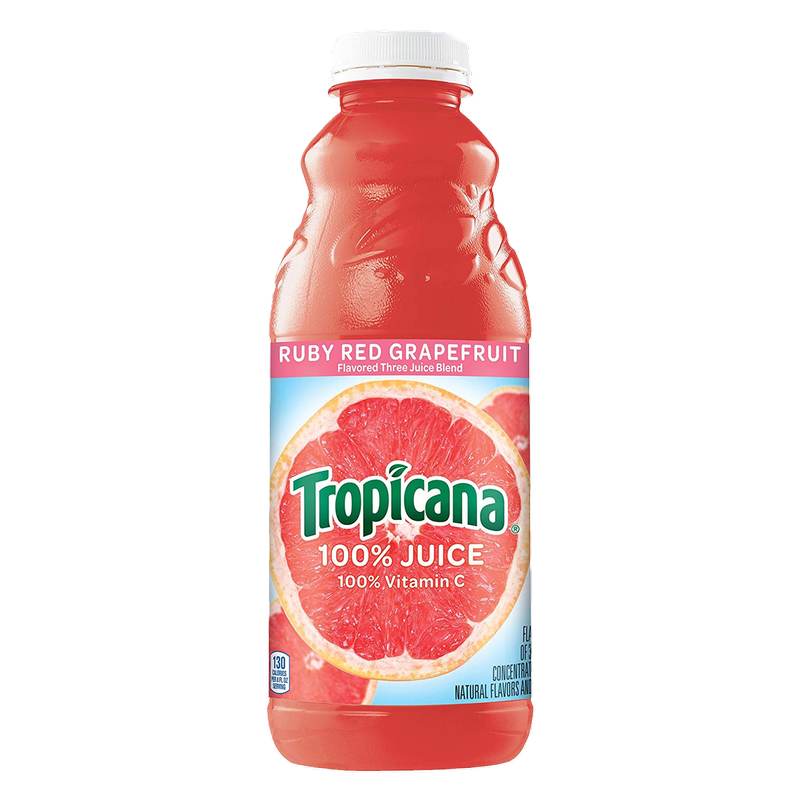 Tropicana Ruby Red Grapefruit Juice 32oz