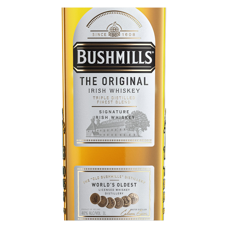 Bushmills Original Whiskey 1L (80 Proof)