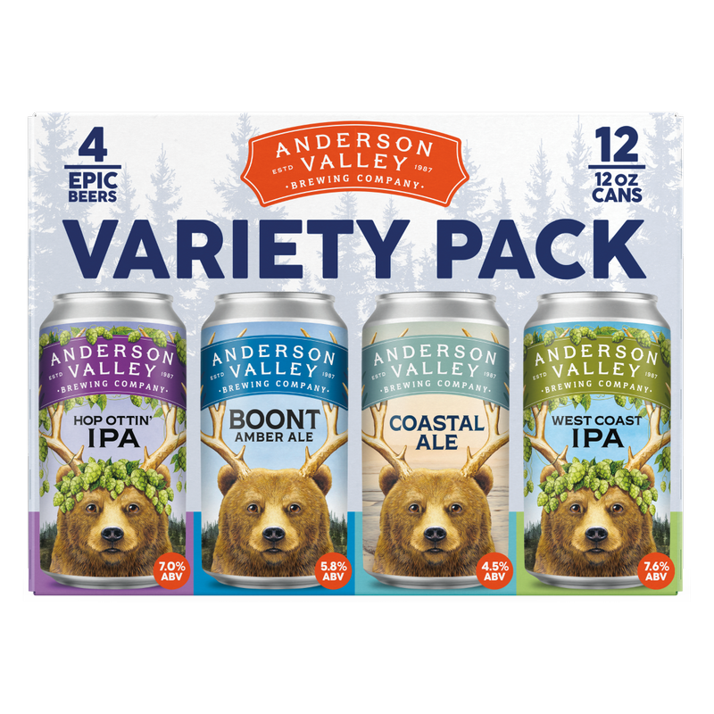 Anderson Valley Variety Pack 12pk 12oz Can