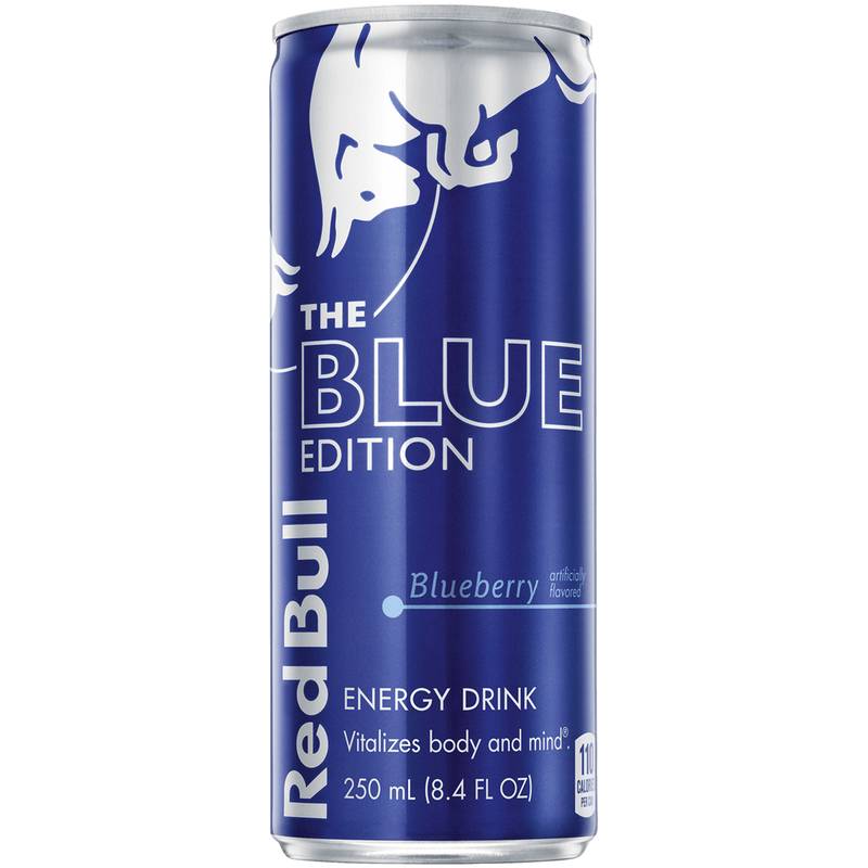 Red Bull Energy Drink The Blue Edition Blueberry 8.4oz Can