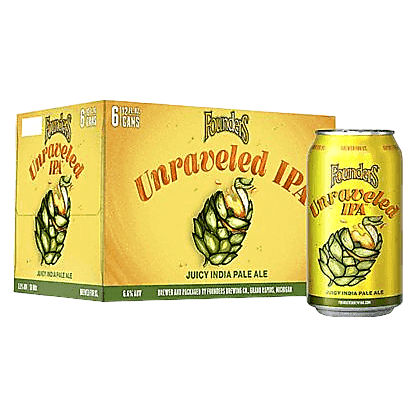 Founders Brewing Unraveled IPA 6pk 12oz Can