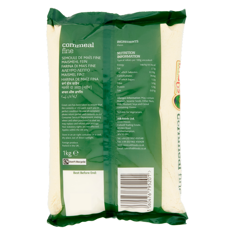 Indus Fine Cornmeal, 1kg