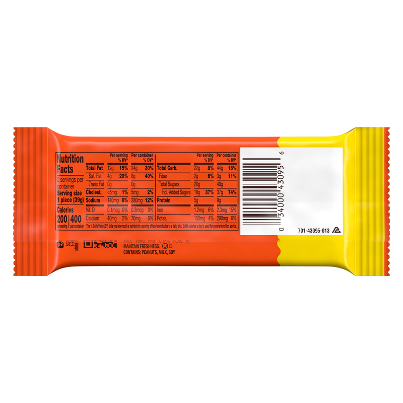 Reese's Big Cup Peanut Butter Cups King Size 2.8oz
