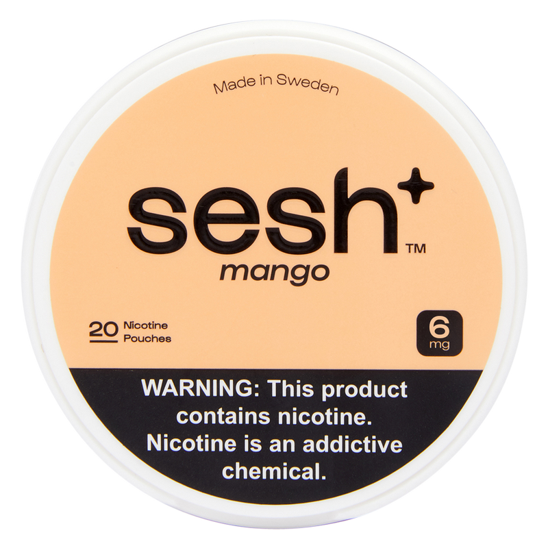 Sesh+ Mango Nicotine Pouch 6mg