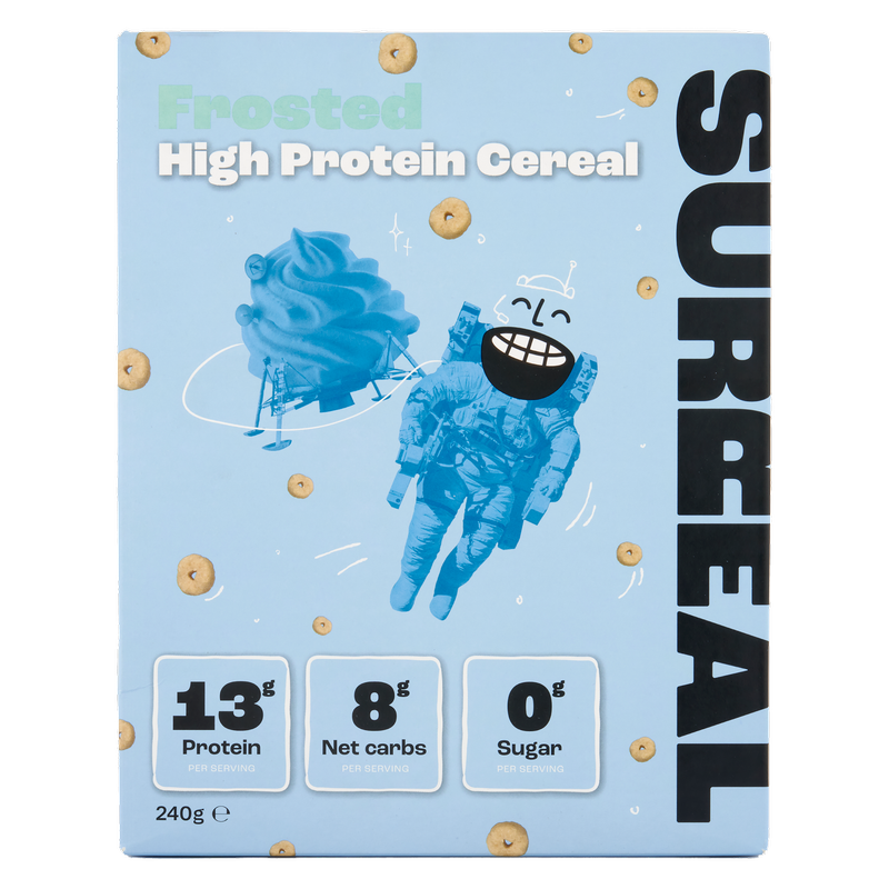 Surreal Frosted High Protein Low Sugar Cereal, 240g