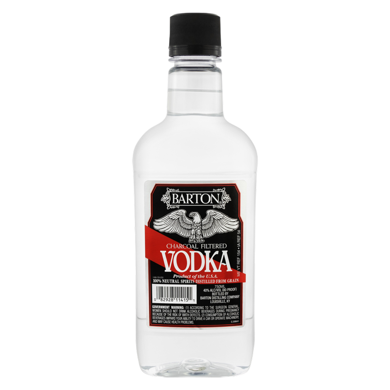 Barton Vodka 750ml Traveler (80 Proof)