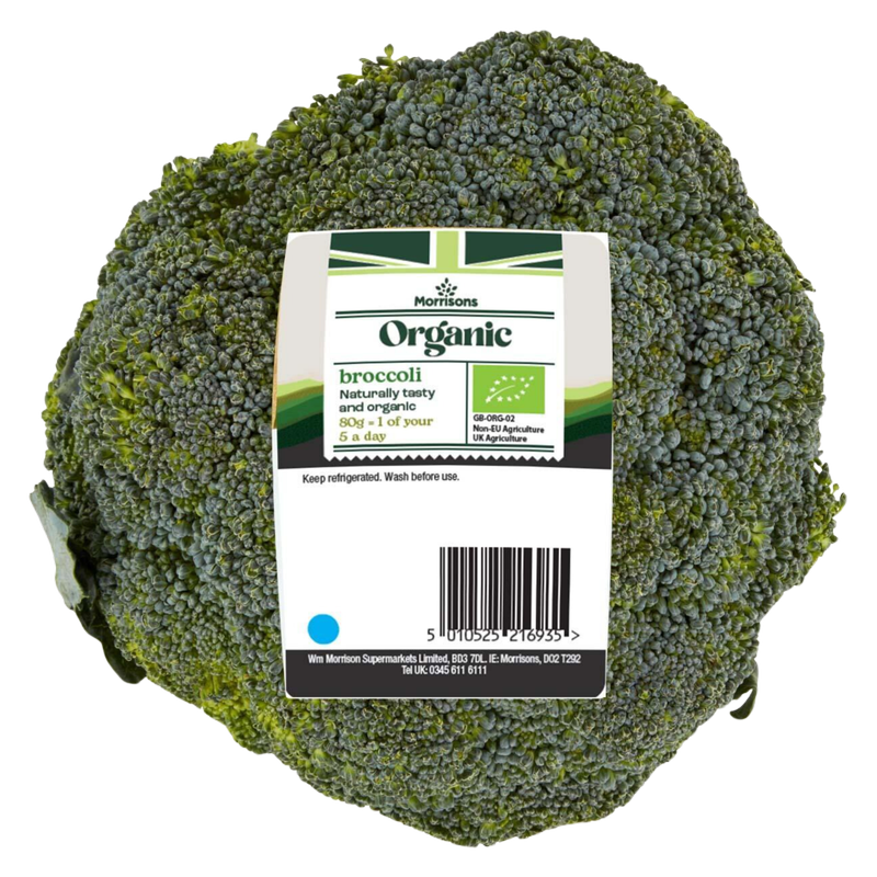 Morrisons Organic Broccoli, 300g