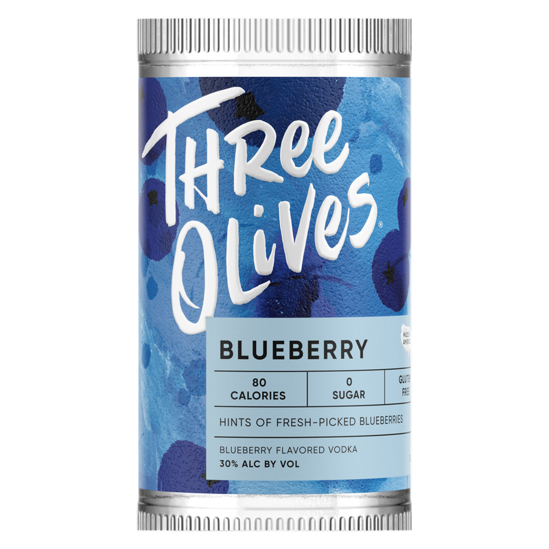 Three Olives Vodka Blueberry 1L (60 Proof)