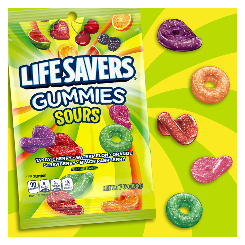 Life Savers Sours Gummies 7oz