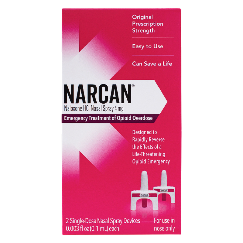 NARCAN Naloxone HCI Nasal Spray, 4mg 