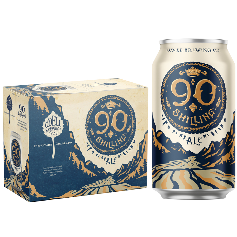 Odell Brewing 90 Shilling Amber Ale 12pk 12oz Can