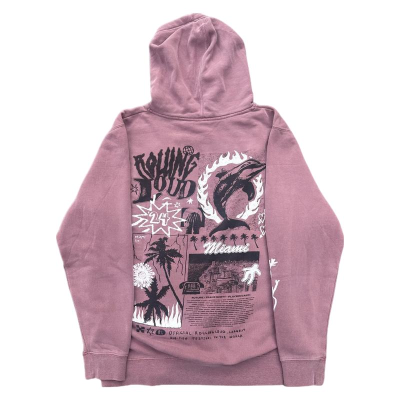 Rolling Loud Miami 24 Threshold Hoodie-Medium