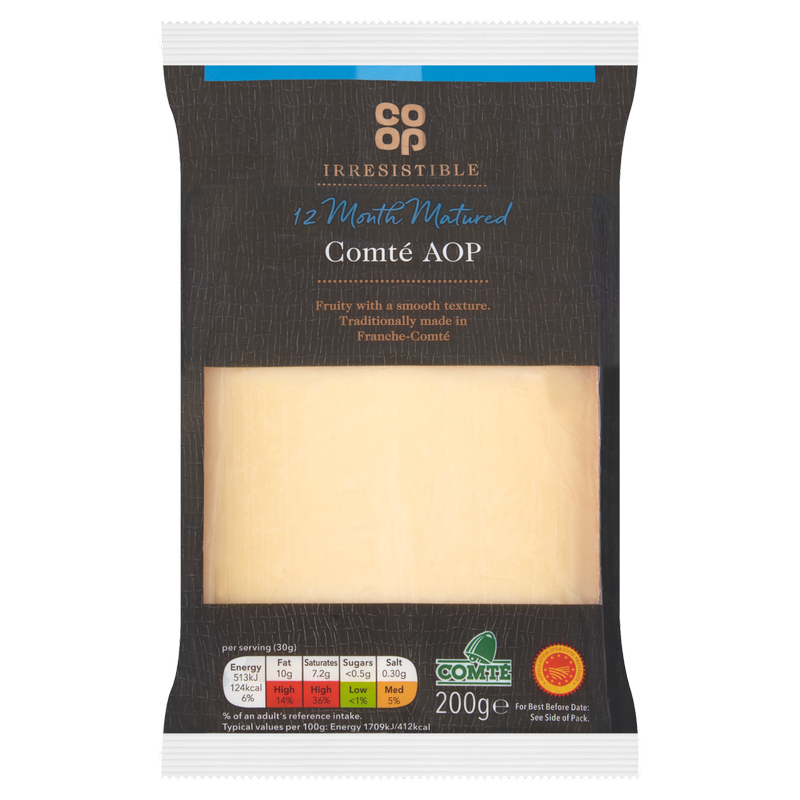 Co-op Irresistible Comte, 200g