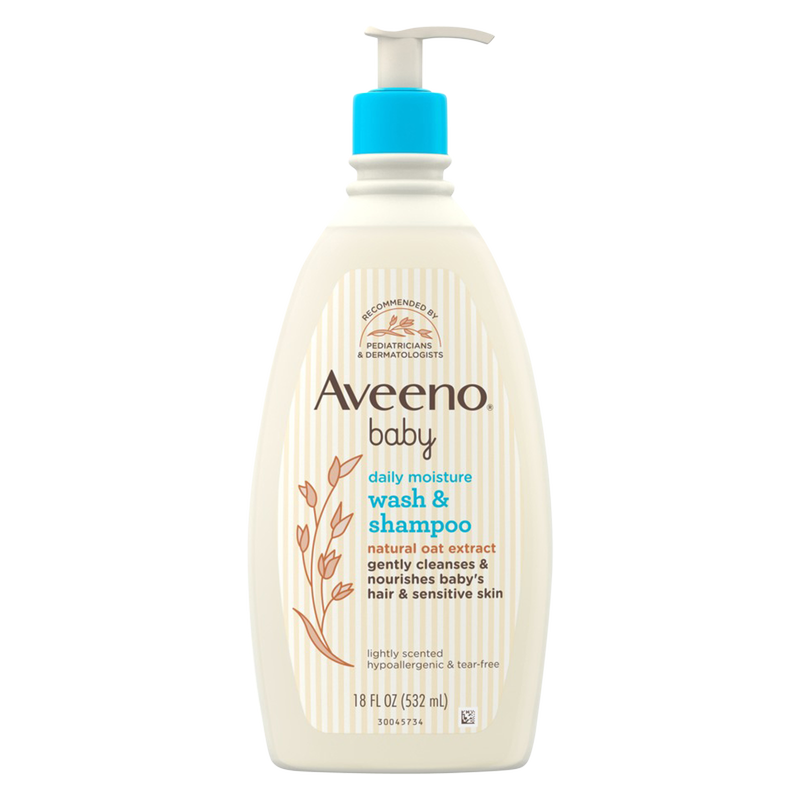 Aveeno Wash & Shampoo 18oz