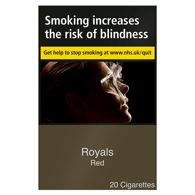 Royals Red Cigarettes, 20pcs