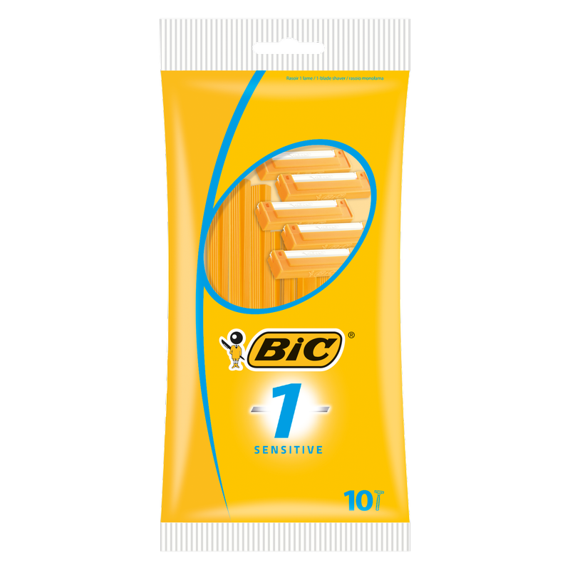 BIC Sensitive Disposable Razors, 10pcs