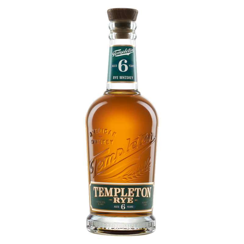 Templeton Rye Whiskey 6 Yr 750ml (92 Proof)