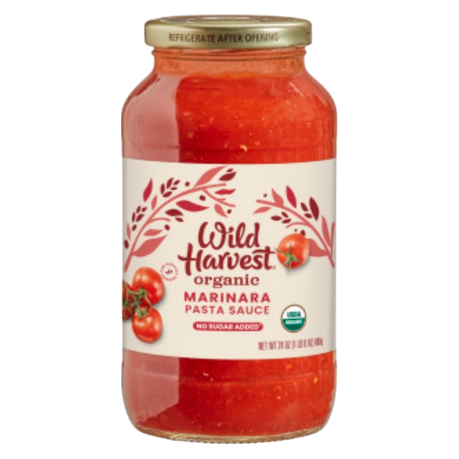 Wild Harvest Organic Marinara Pasta Sauce 24oz