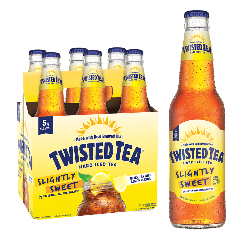 Twisted Tea Slightly Sweet 6pk 12oz Btl 5.0% ABV