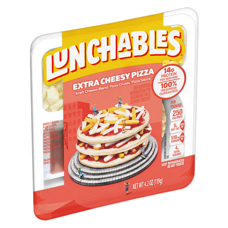 Lunchables Extra Cheesy Pizza - 4.2oz