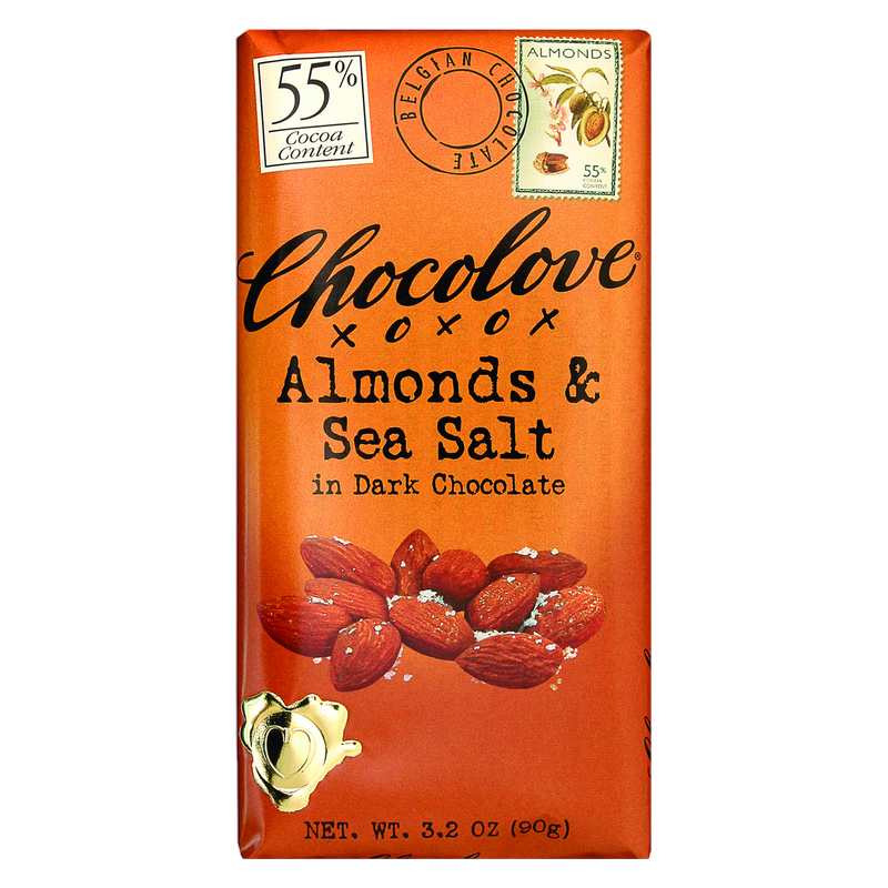 Chocolove Almond & Sea Salt in Dark Chocolate 3.2oz