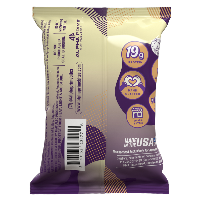 Prime Bites Protein Brownie PB&J, 2.29oz 