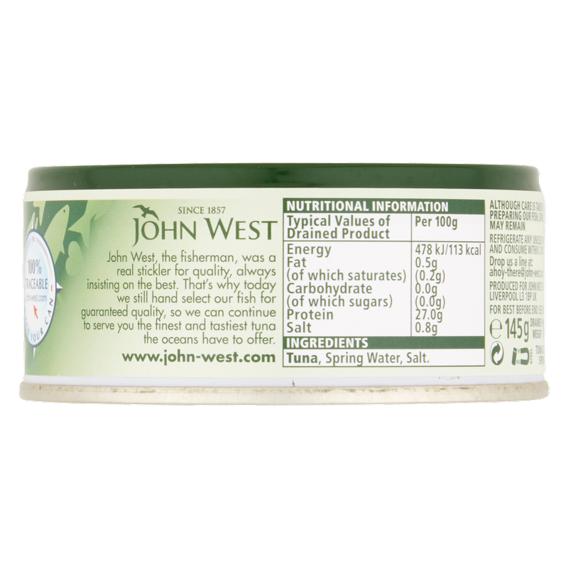 John West Tuna Chunks In Spring Water, 145g