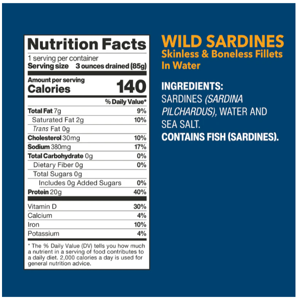 Wild Planet Sardines
