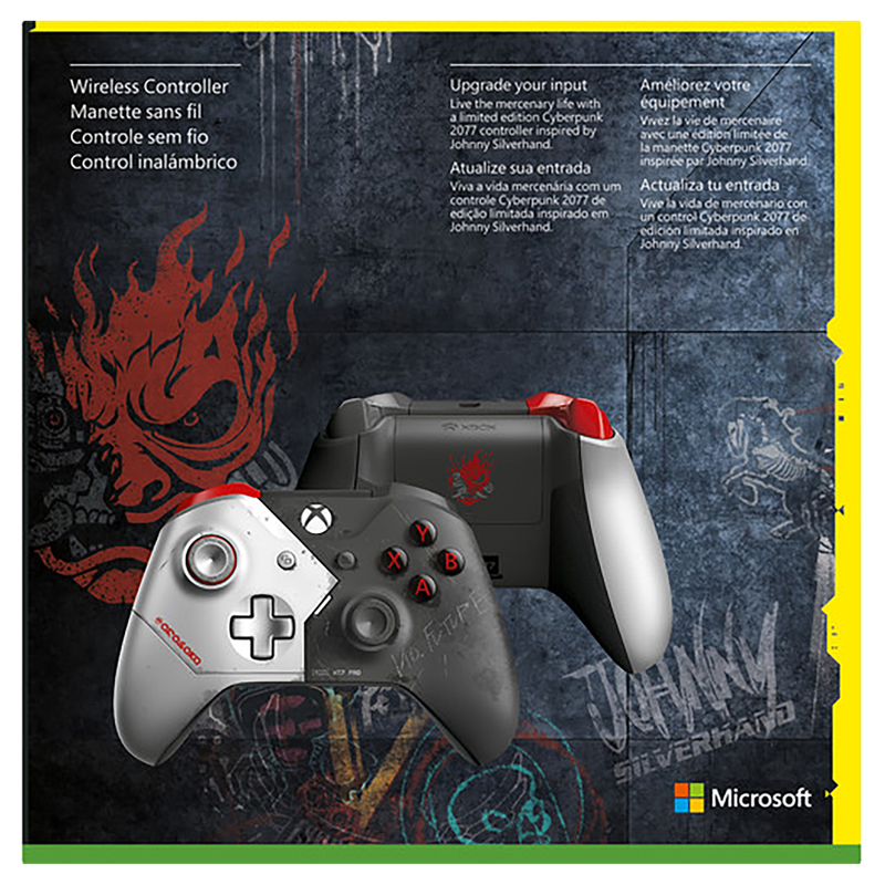 Microsoft Xbox One Limited Edition Cyberpunk 2077 Wireless Controller
