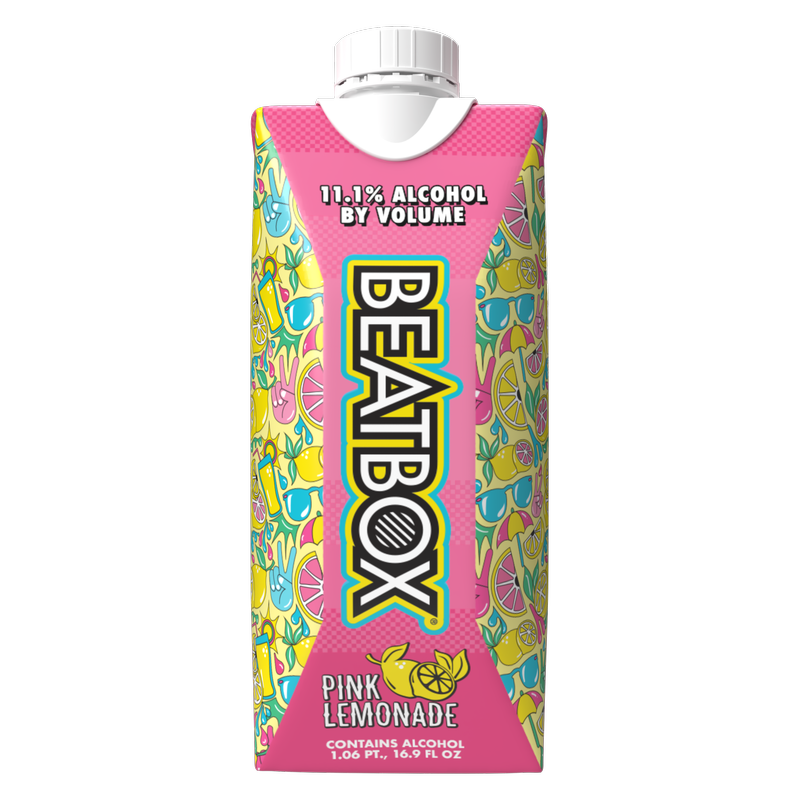 BeatBox Party Punch Pink Lemonade Malt Single 500ml  11.1% ABV