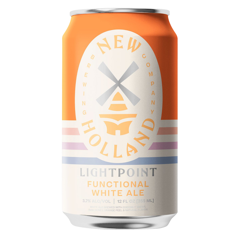 New Holland Lightpoint Functional White Ale 6pk 12oz Can 3.7% ABV