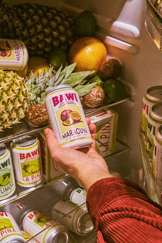 Bawi Passionfruit Agua Fresca 12oz Can