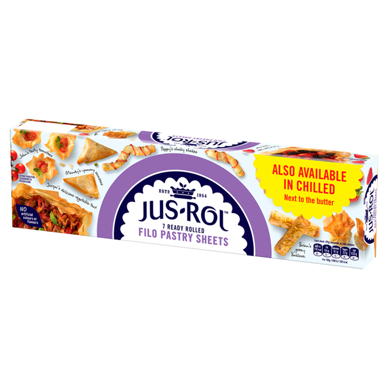 Jus-Rol 7 Filo Pastry Sheets, 270g