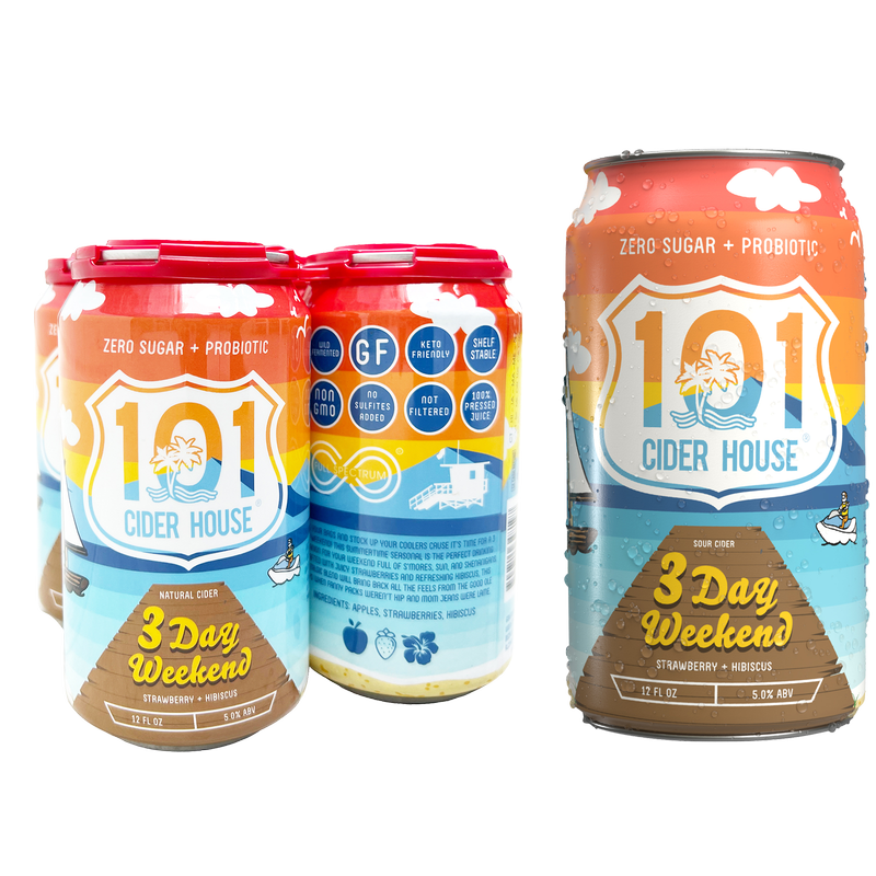 101 Cider House Seasonal - Frosted Tips 4pk 12oz Can