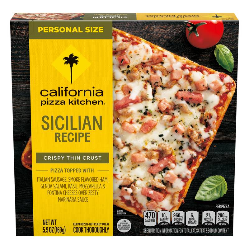 California Pizza Kitchen Sicilian Personal Pizza 5.9oz
