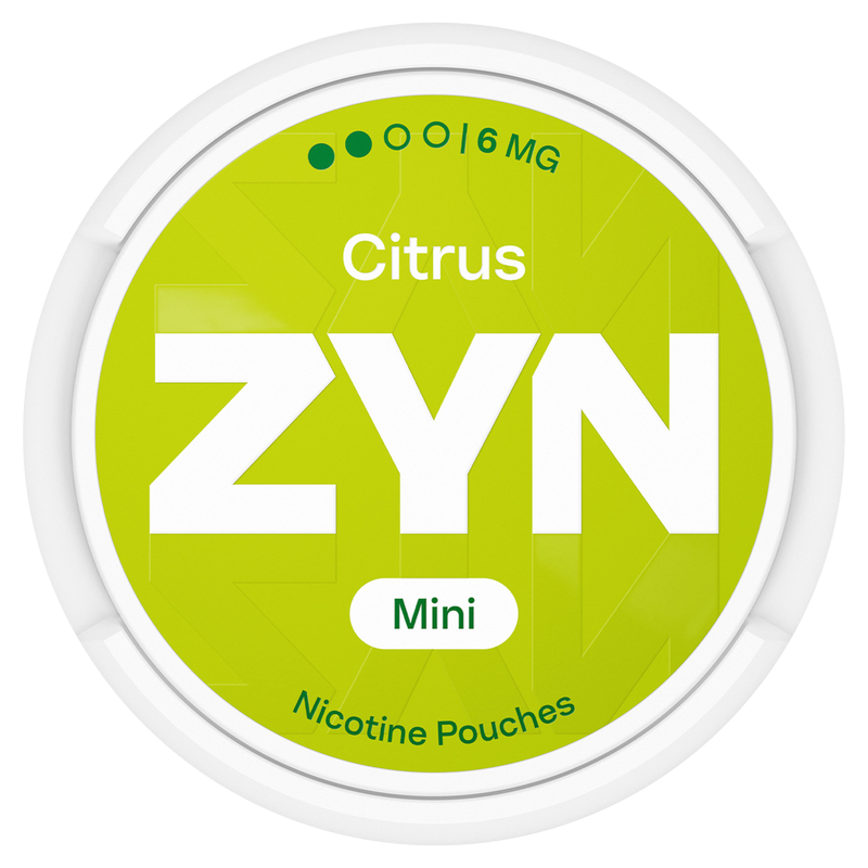 ZYN Citrus Mini Strong 6mg, 21pcs