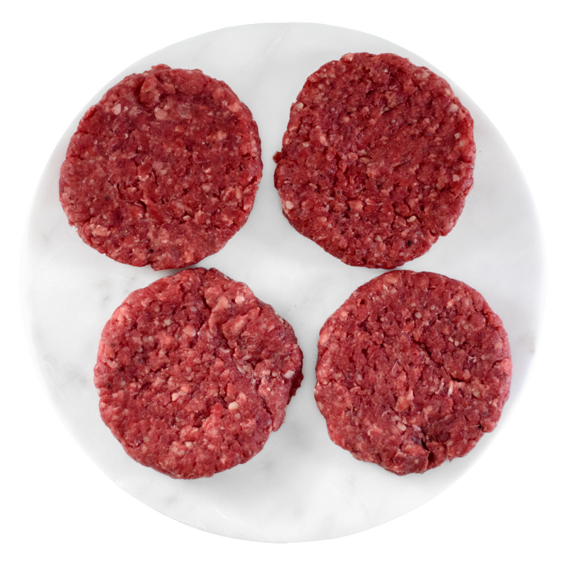 4 Beef Steak Quarter Pounder Burgers with Bacon, 4 x  113g