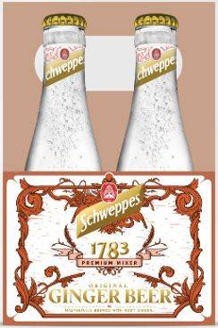 Schweppes 1783 Ginger Beer (4PK 6.3 OZ)