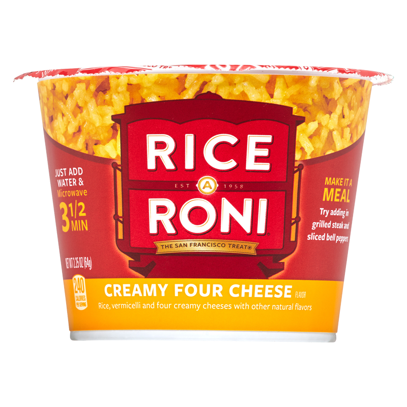 Rice-A-Roni Creamy Four Cheese Rice Cup 2.32oz