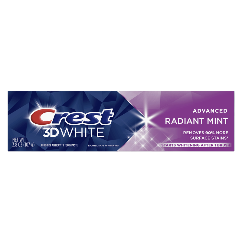 Crest  3D Radiant Mint Toothpaste 3.8oz