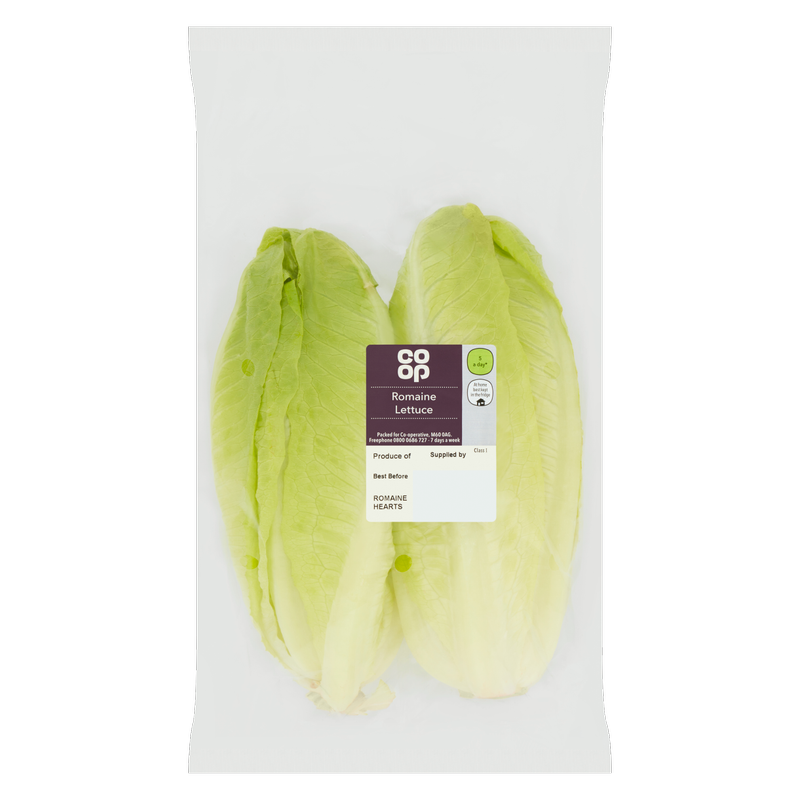 Co-op Sweet Romaine Lettuce, 2pcs