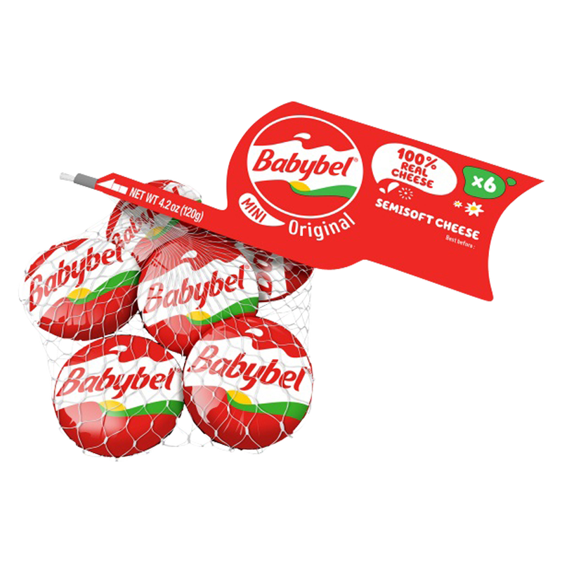 Laughing Cow Mini Babybel Cheese - 6ct/4.5oz