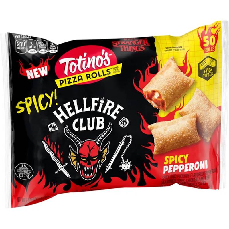 Totino's Frozen Spicy Pepperoni Pizza Rolls, 24.46oz.