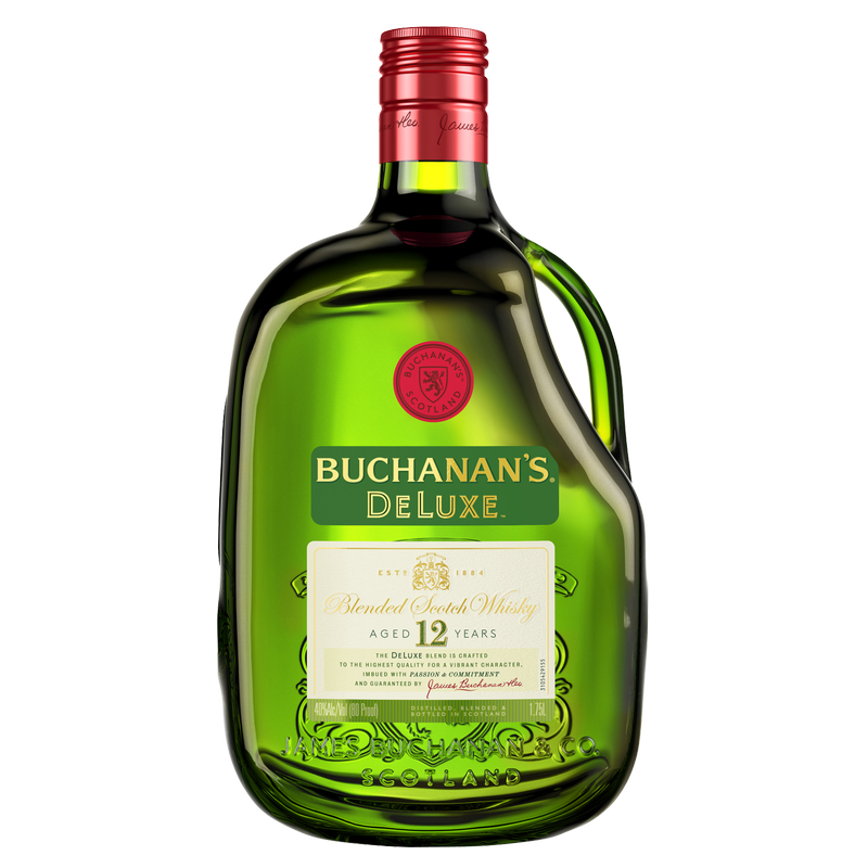 Buchanan's DeLuxe Aged 12 Years Blended Scotch Whisky, 1.75 L (80 Proof)