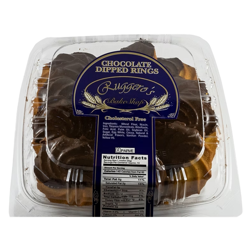 Ruggero's Dipped Ring Cookies - 14oz