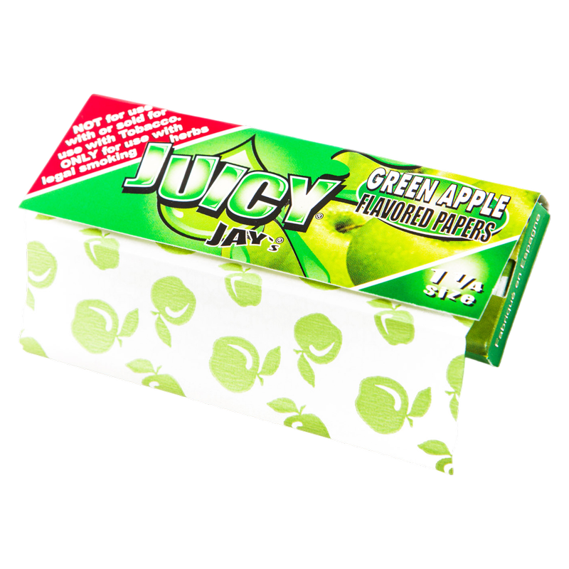 Juicy Jay's's Green Apple Rolling Papers 1 1/4in